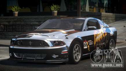 Shelby GT500 BS Racing L8 para GTA 4