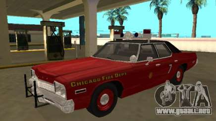 Dodge Monaco 1974 Chicago Fire Dept para GTA San Andreas