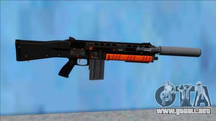 GTA V Vom Feuer Assault Shotgun Orange V2 para GTA San Andreas