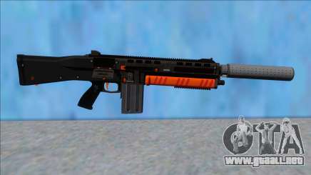 GTA V Vom Feuer Assault Shotgun Orange V8 para GTA San Andreas