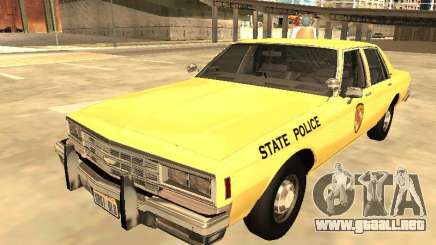 Chevrolet Impala 1985 Policía Estatal mariland para GTA San Andreas