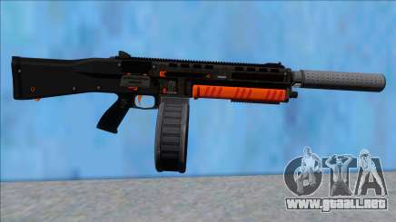 GTA V Vom Feuer Assault Shotgun Orange V7 para GTA San Andreas