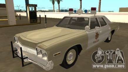 Dodge Monaco 1974 Policía Metropolitana de Las Vegas para GTA San Andreas