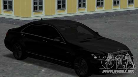 Mercedes-Benz S65 W221 Black para GTA San Andreas