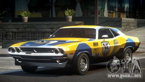 1971 Dodge Challenger PSI-T L4 para GTA 4