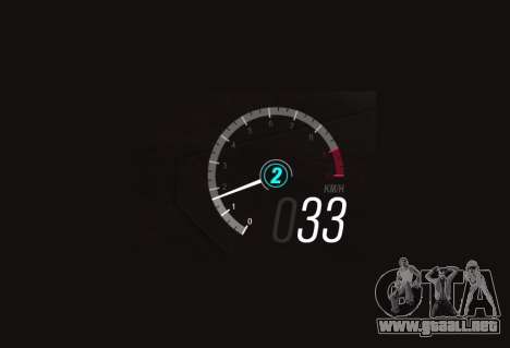 Forza Horizon 3 Speedometer para GTA San Andreas