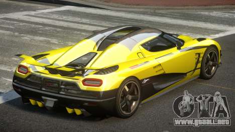 Koenigsegg Agera BS-G L4 para GTA 4