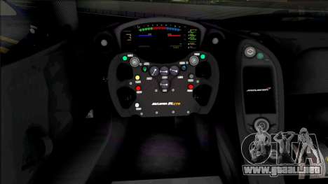 McLaren P1 GTR (SA Lights) para GTA San Andreas