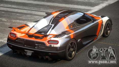 Koenigsegg Agera BS-G L3 para GTA 4