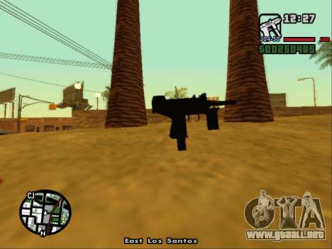 Micro Uzi Re-Style para GTA San Andreas