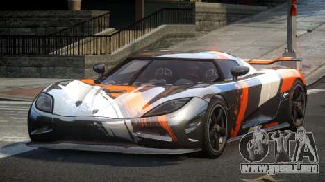 Koenigsegg Agera BS-G L3 para GTA 4