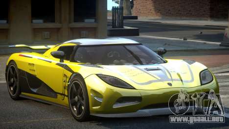 Koenigsegg Agera BS-G L4 para GTA 4