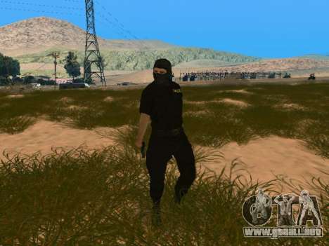 Piel del FSB en una máscara para GTA San Andreas