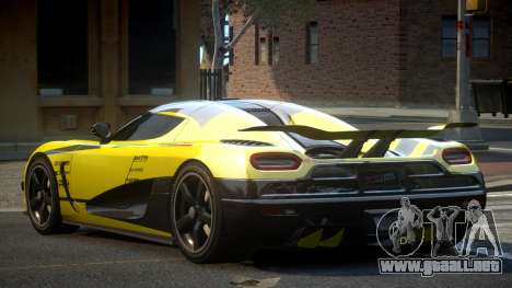 Koenigsegg Agera BS-G L4 para GTA 4