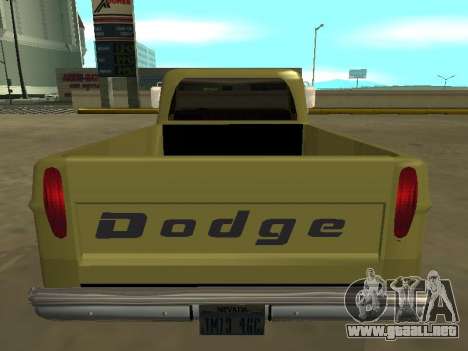 Dodge D-100 1966 para GTA San Andreas