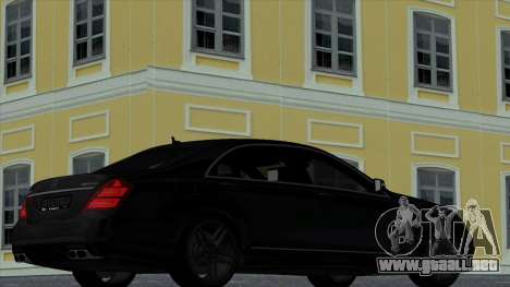 Mercedes-Benz S65 W221 Black para GTA San Andreas