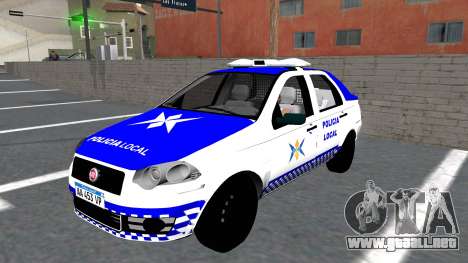 Policía de Fiat Siena para GTA San Andreas