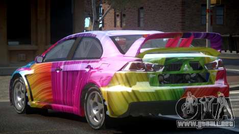 Mitsubishi Lancer Evo-X SP-G PJ5 para GTA 4