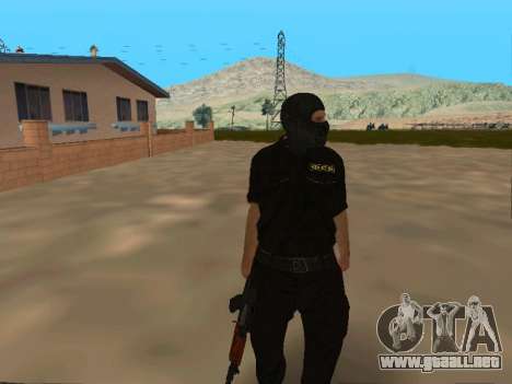Piel del FSB en una máscara para GTA San Andreas