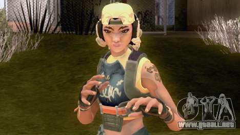 Raze Valorant para GTA San Andreas