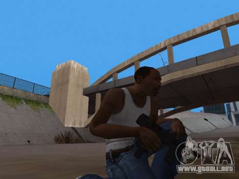 Micro Uzi Re-Style para GTA San Andreas