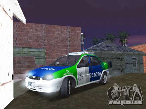 Chevrolet Corsa Police Bonaerense para GTA San Andreas
