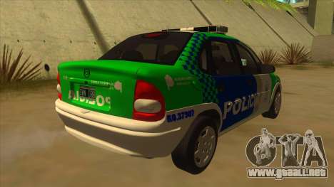 Chevrolet Corsa Police Bonaerense para GTA San Andreas