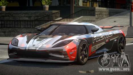 Koenigsegg Agera BS-G L5 para GTA 4