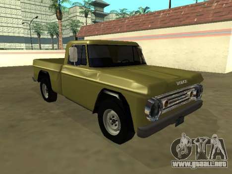 Dodge D-100 1966 para GTA San Andreas