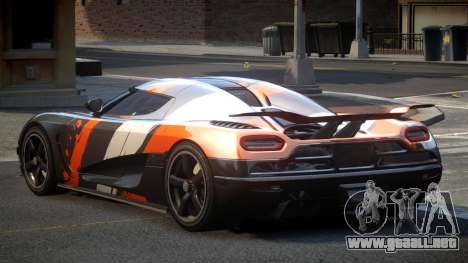 Koenigsegg Agera BS-G L3 para GTA 4