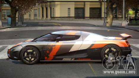 Koenigsegg Agera BS-G L3 para GTA 4