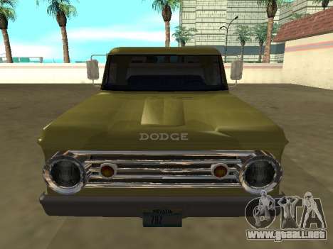 Dodge D-100 1966 para GTA San Andreas