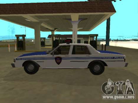Chevrolet Caprice 1987 Policía de Tránsito de Nu para GTA San Andreas
