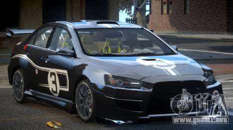 Mitsubishi Lancer X PSI-R L9 para GTA 4