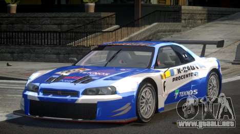 Nissan Skyline R34 G-Custom L3 para GTA 4