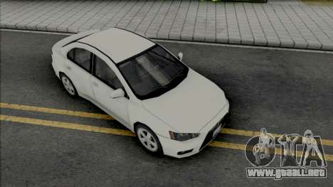 Mitsubishi Lancer 2.0 GT 2014 Improved para GTA San Andreas