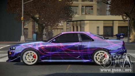 Nissan Skyline R34 GT-R PSI PJ3 para GTA 4