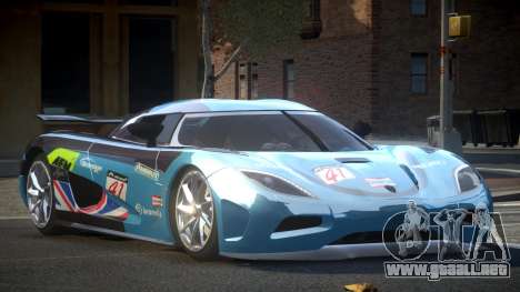 Koenigsegg Agera SP Drift L1 para GTA 4