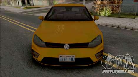 Volkswagen Golf GTI 2014 Improved v2 para GTA San Andreas