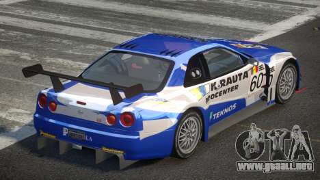 Nissan Skyline R34 G-Custom L3 para GTA 4