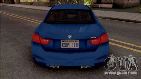 BMW M4 Improved v2 para GTA San Andreas