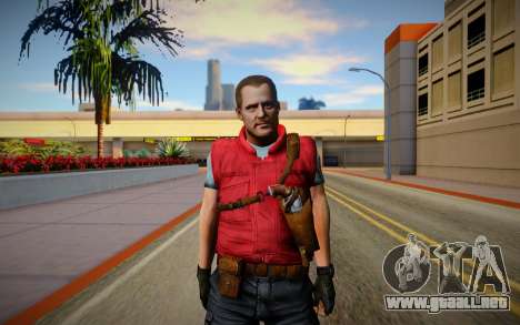 Barry Burton Skin para GTA San Andreas