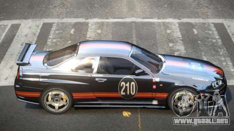 Nissan Skyline R34 GST Racing L2 para GTA 4