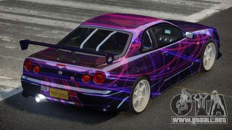 Nissan Skyline R34 GT-R PSI PJ3 para GTA 4