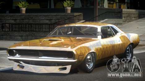 Plymouth Cuda 70S PJ4 para GTA 4