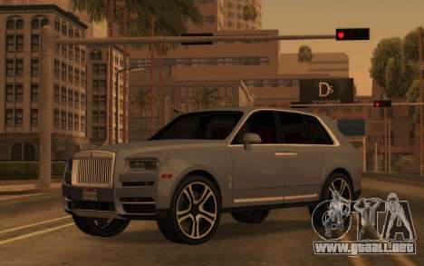 Rolls-Royce Cullinan 19 para GTA San Andreas