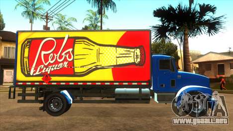 GTA V MTL Flatbed (VehFuncs Style) para GTA San Andreas