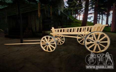 Wooden carts (NEW) para GTA San Andreas