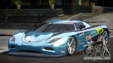 Koenigsegg Agera SP Drift L1 para GTA 4