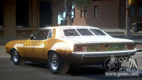 Plymouth Cuda 70S PJ4 para GTA 4